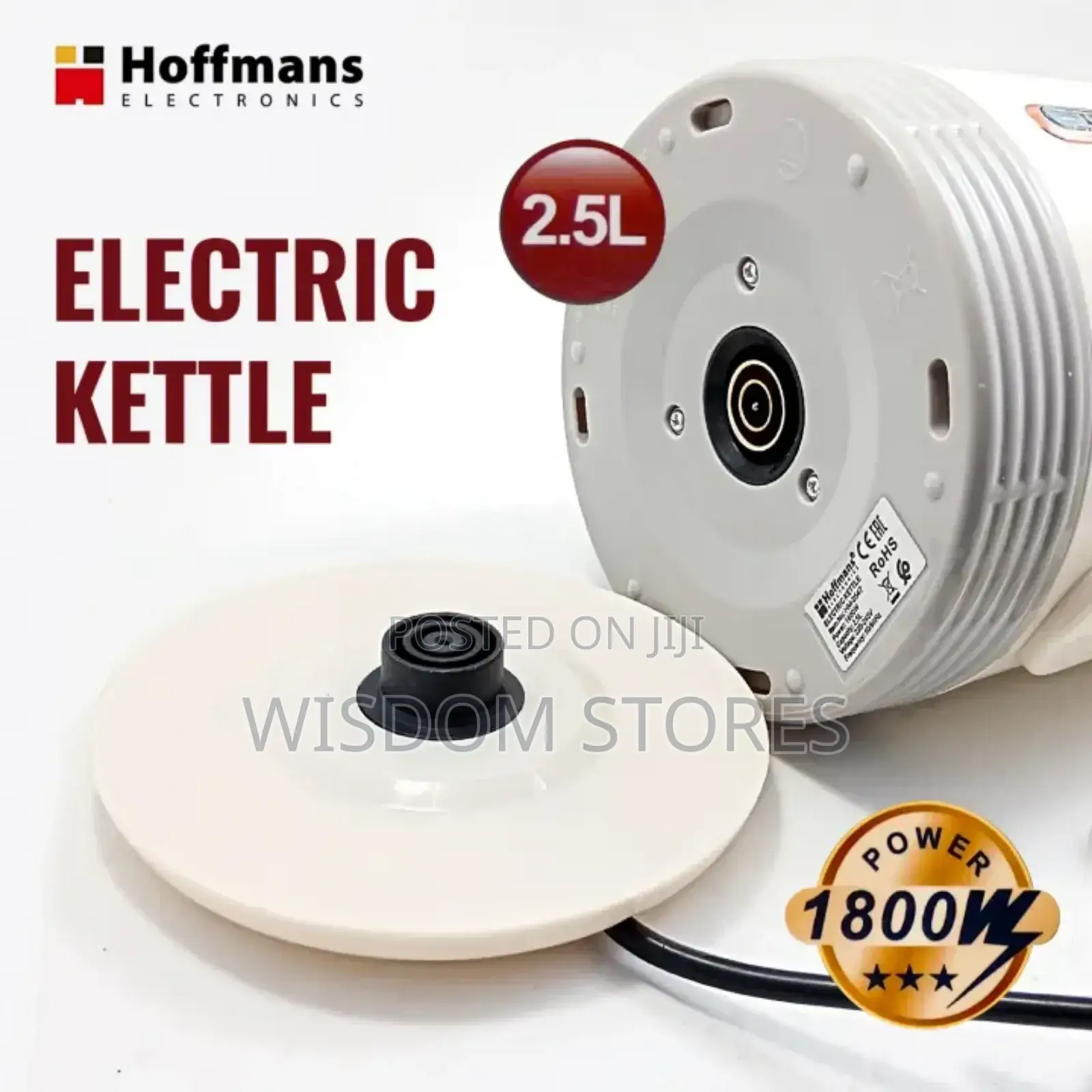 Hoffmans 2.5l Electric Milk Boiling Kettle | Hm-2547