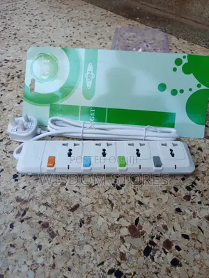 Extension Socket With Fuse Plug Protector