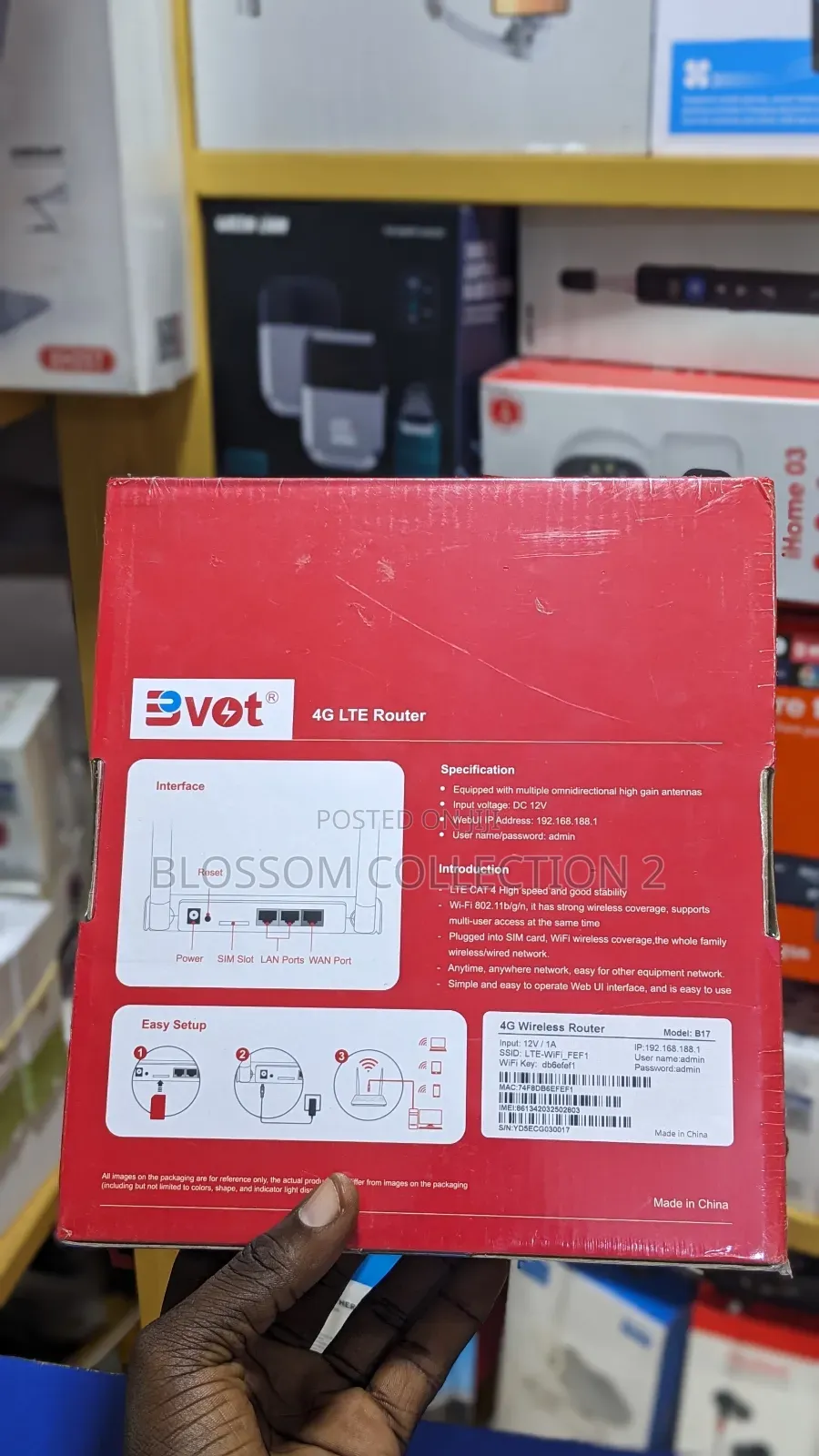 Bvot B17 High Speed Router