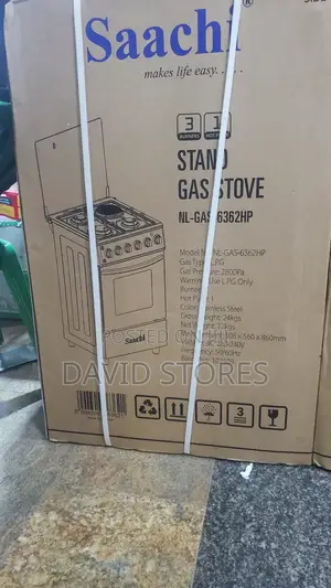 Saachi 3in 1 Stand Gas Stove
