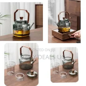 1.5 Litre Craft Tea Kettle With Infuser Heat-Resistant Glass Tea