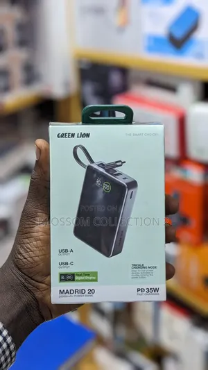 Green Lion Madrid 20 Power Bank 20000mah