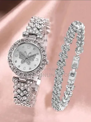 Ladies Unique Classic Watch With Bracelet