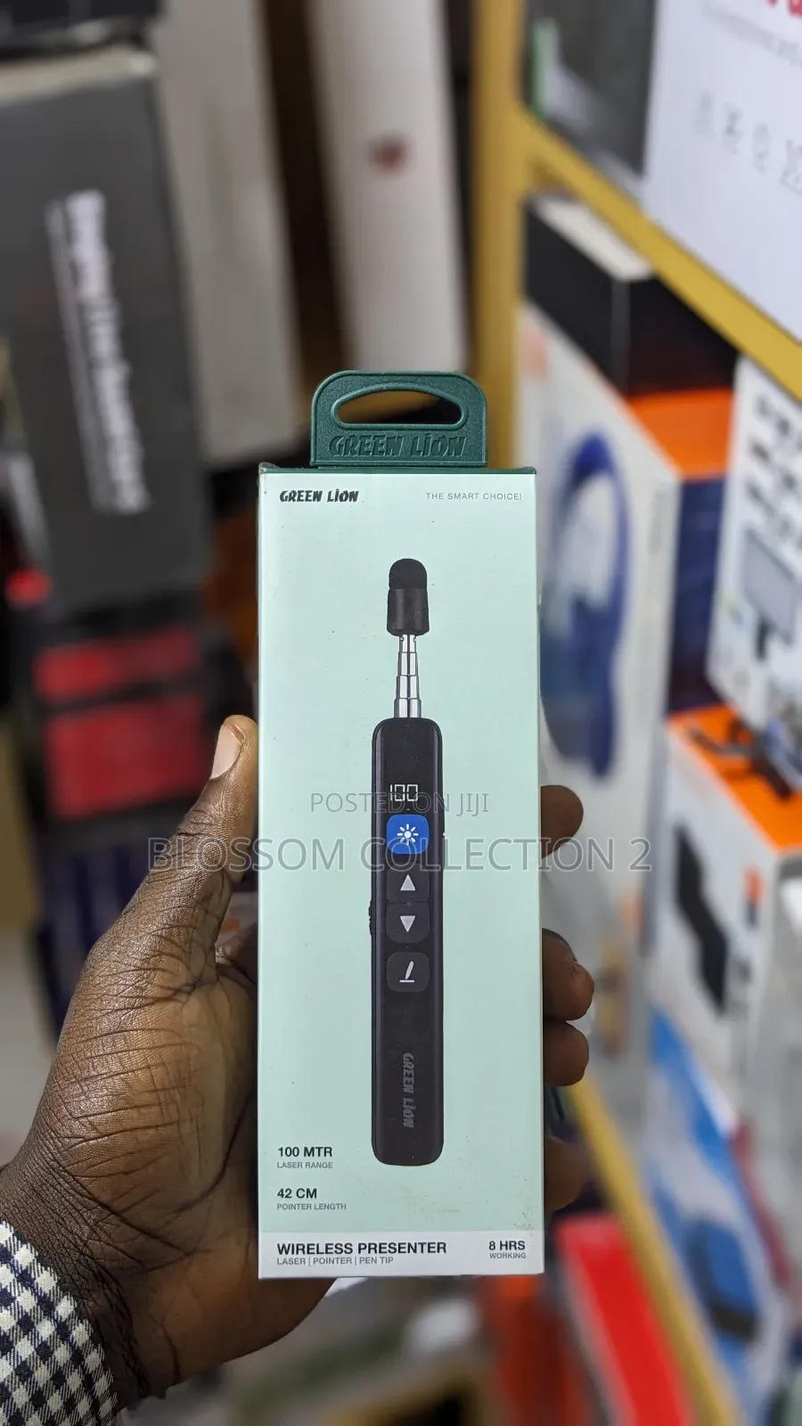 Green Lion Wireless Presenter With Retractable Pointer