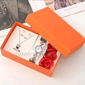 Women's Luxury Watch Set Fashion Minimalist Digital Dial Quartz