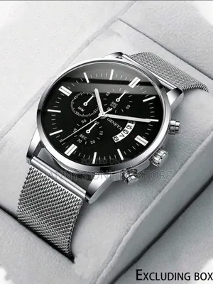 1pc Men's New Geneva Fashion Casual Minimalist Business Quartz Watch