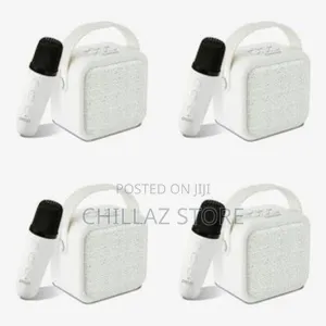 Portable Kids Karaoke Bluetooth Speaker.
