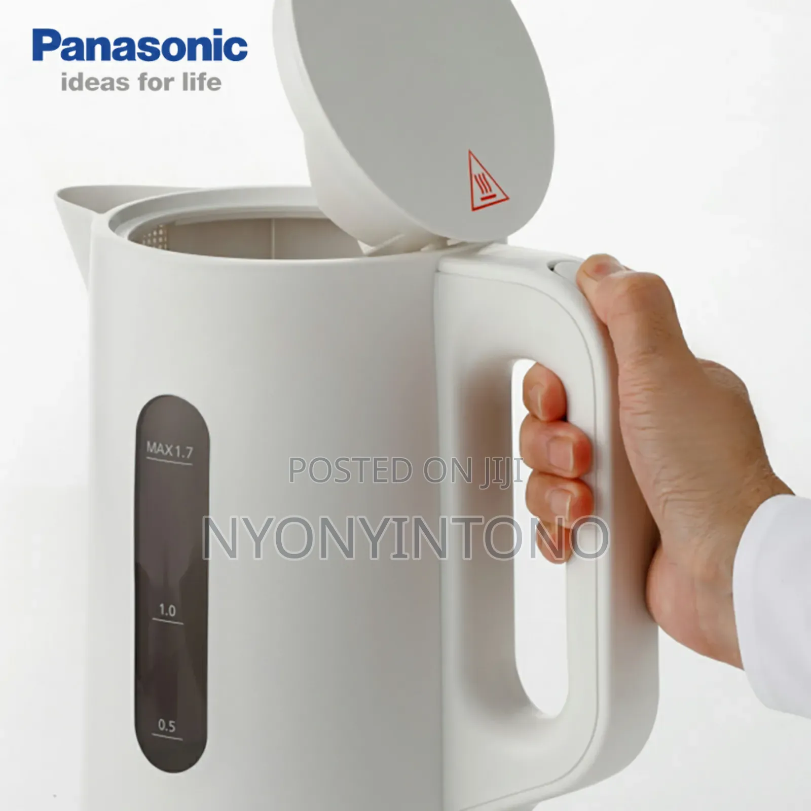 Panasonic Nck101 1.7litres Cordless Plastic Kettle