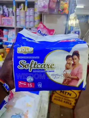 Dof Gold Softcare Disposable Baby Diapers.