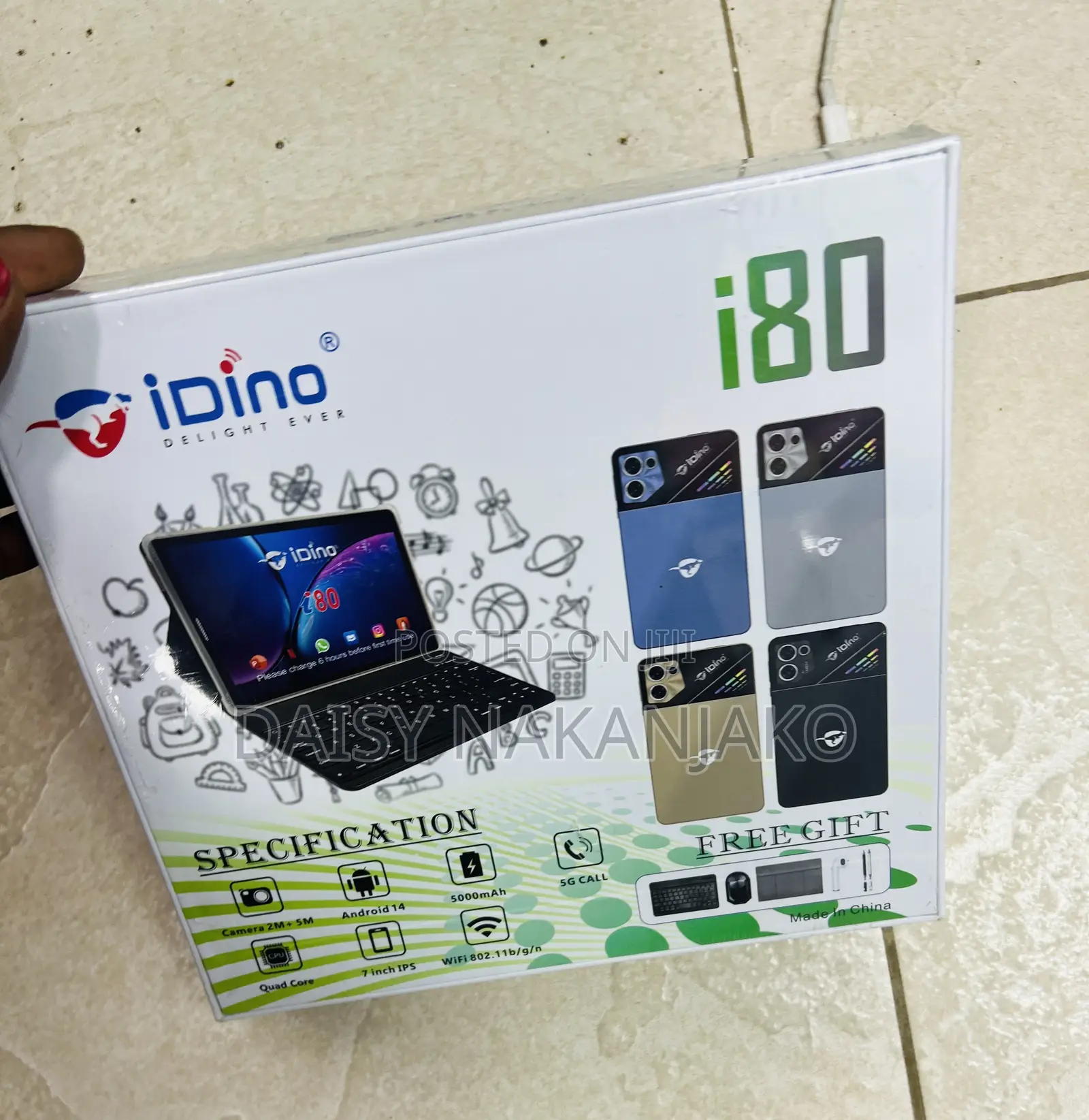 New Idino i80 512 GB Blue
