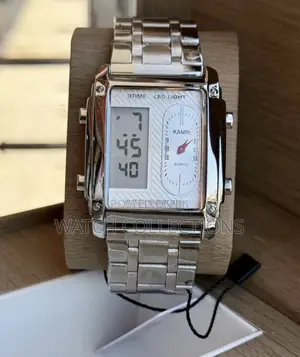 Digital Metallic Watch