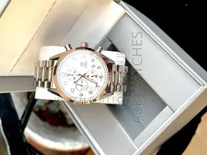 Mens Carrera Metallic Watch