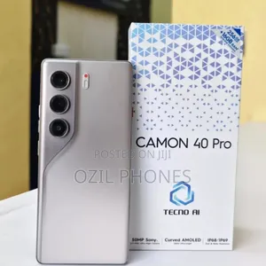 New Tecno Camon 40 Pro 256 GB Black