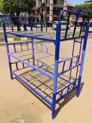 Tripple Decker Bed With Ladder and Net Holder