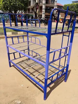 Tripple Decker Bed With Ladder and Net Holder