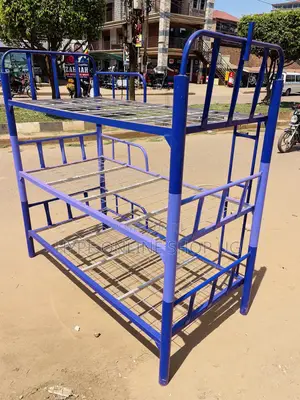 Tripple Decker Bed With Ladder and Net Holder