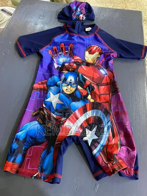 Kids Cartoon Character Swimming Costumes
