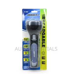 3w High Quality Super Bright Led Rechargeable Flashlight