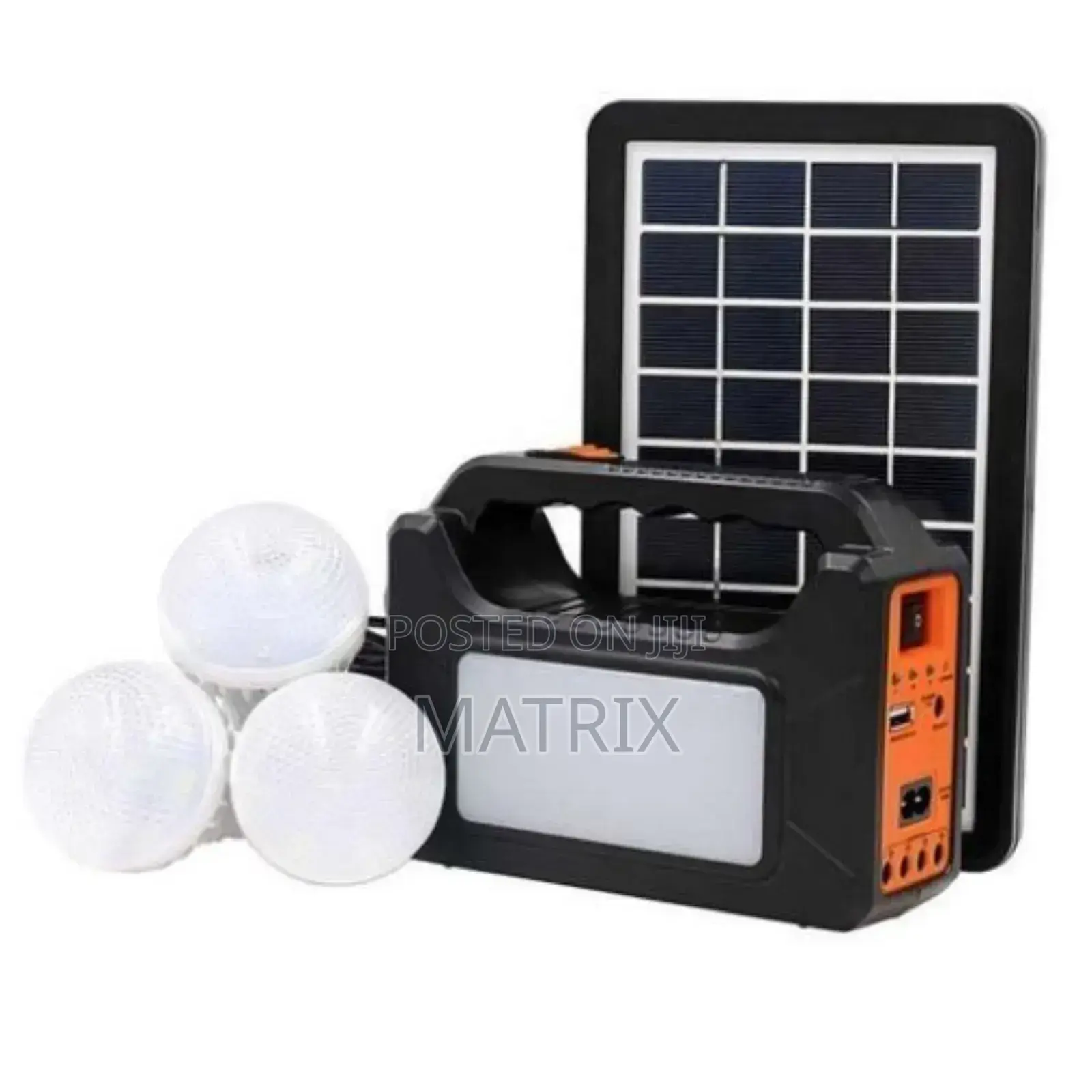 Solar Lighting System Solar Panel+Battery+ Lamp+ Dc Cable
