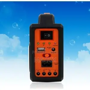 Solar Lighting System Solar Panel+Battery+ Lamp+ Dc Cable