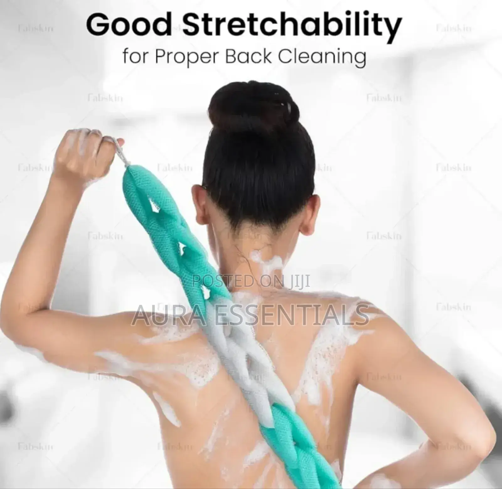 Fabskin Luxury Back Scrubber Loofah Belt Bath Sponge