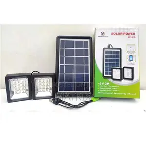 Easy Power Mini Solar Lighting System With 2 Lights