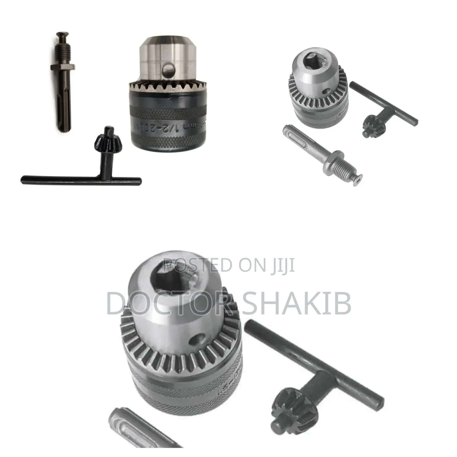 New 3pcs Drill Chuck