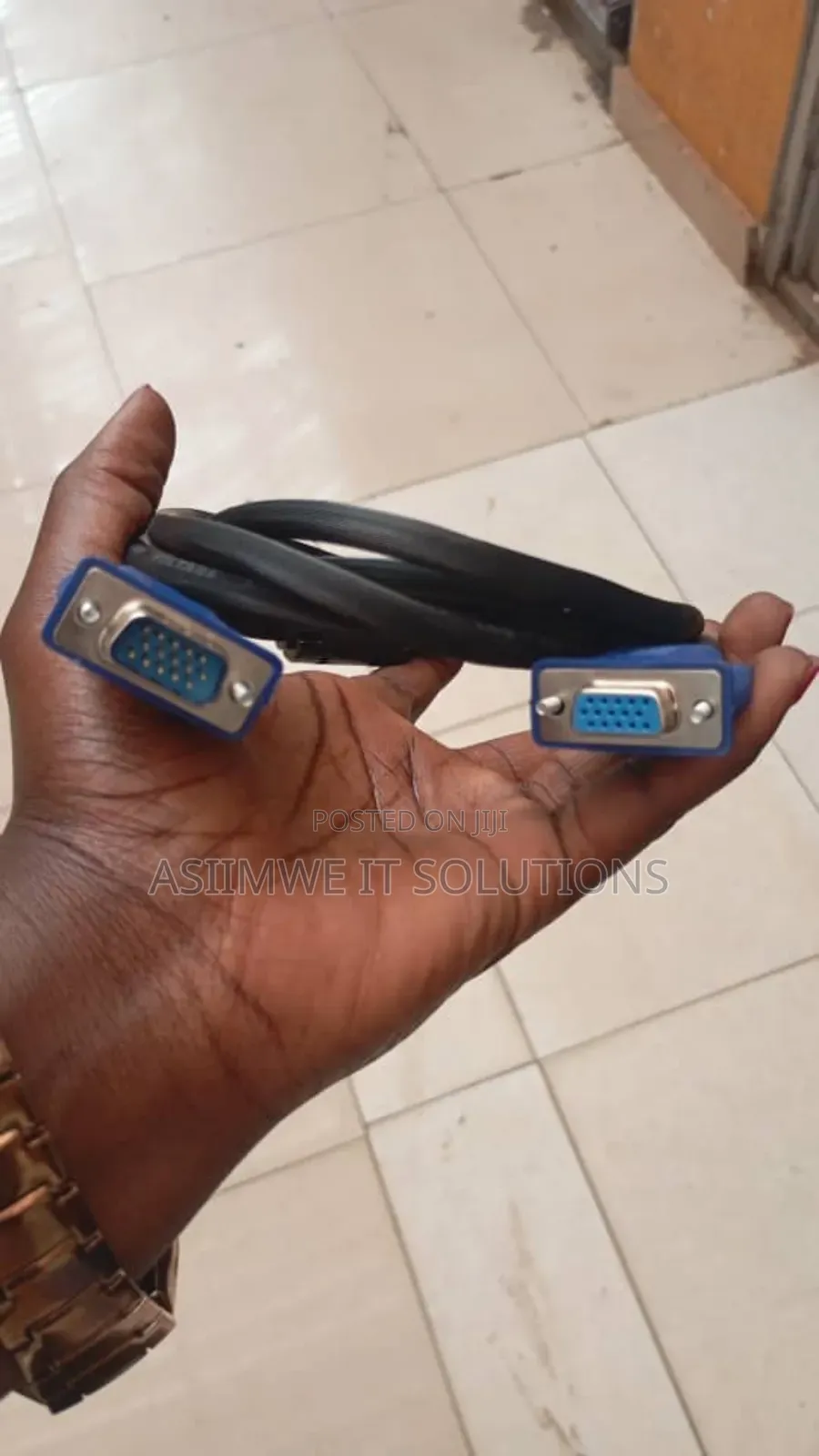 A Male-to-Male Cable Vga Cable