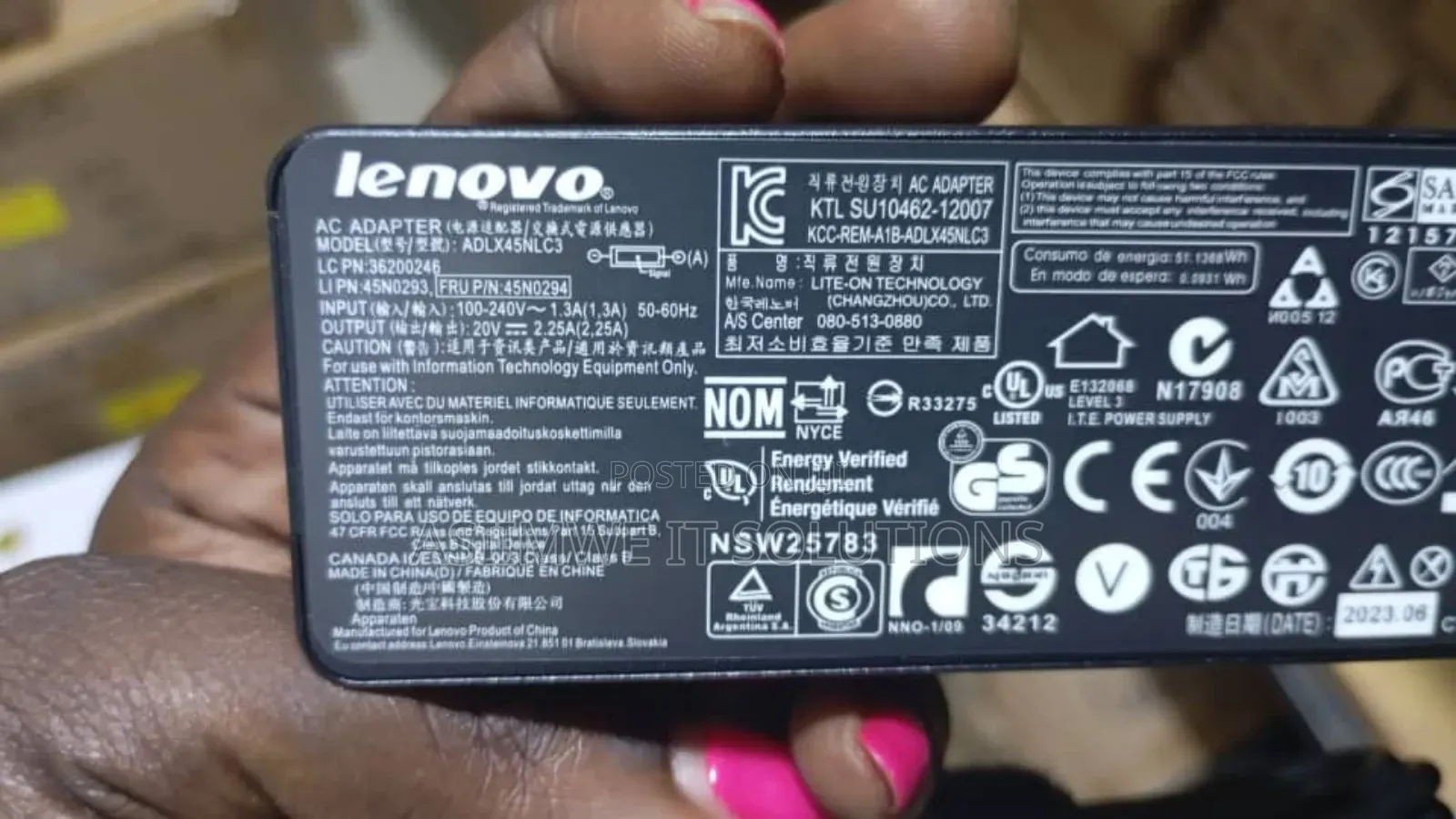 Lenovo 20v 2.2a Usb Adapter