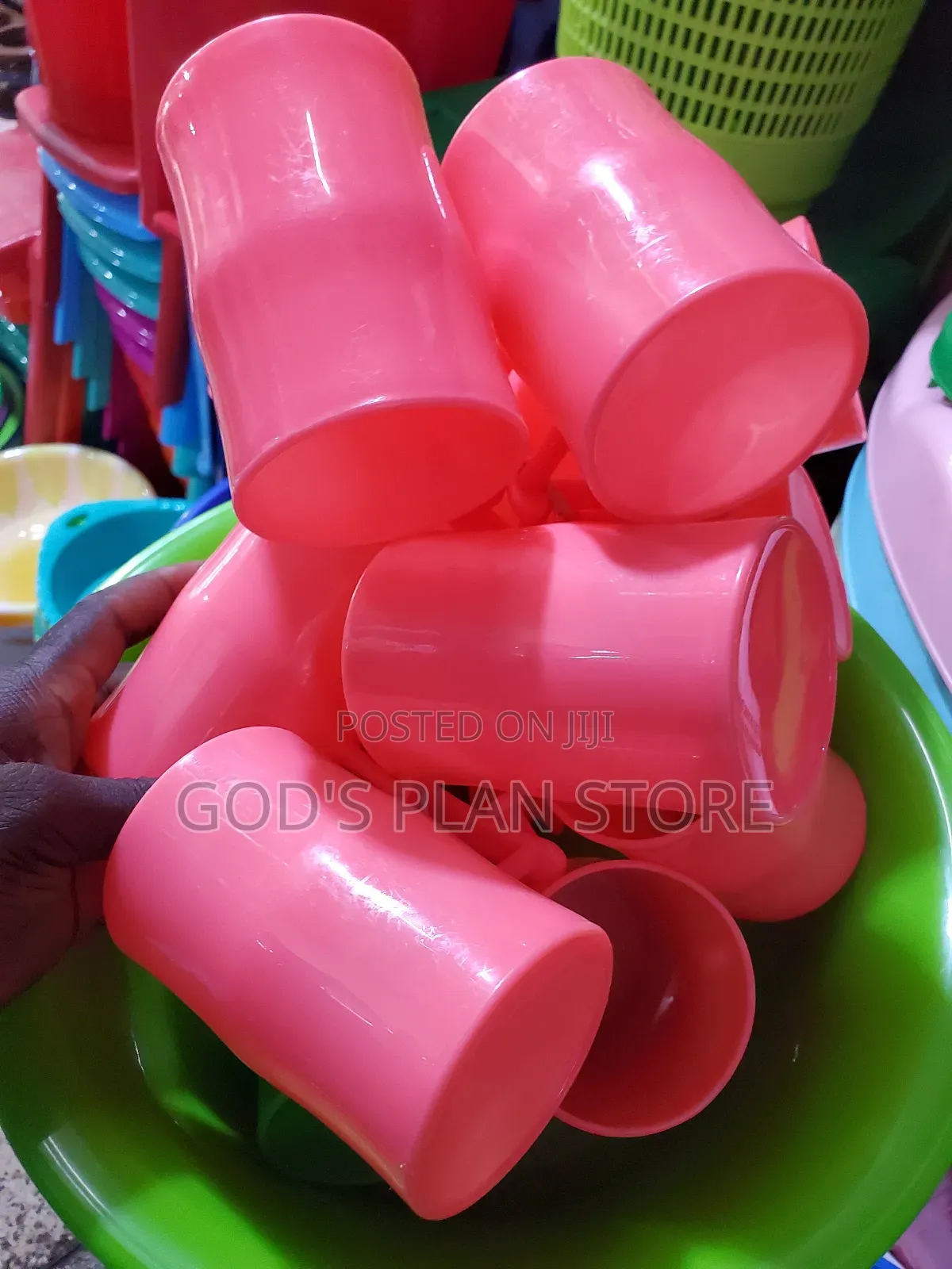 School Plastic Hard Cups Plastic Cups 12pcs