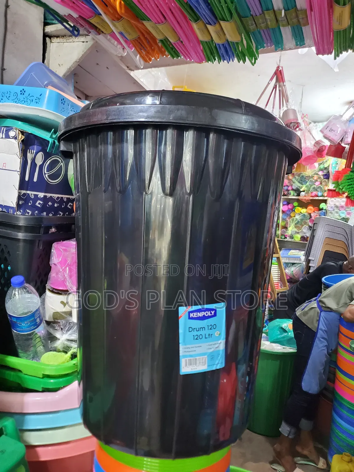 Empty 120litres Plastic Buckets Plastic Buckets 120litres