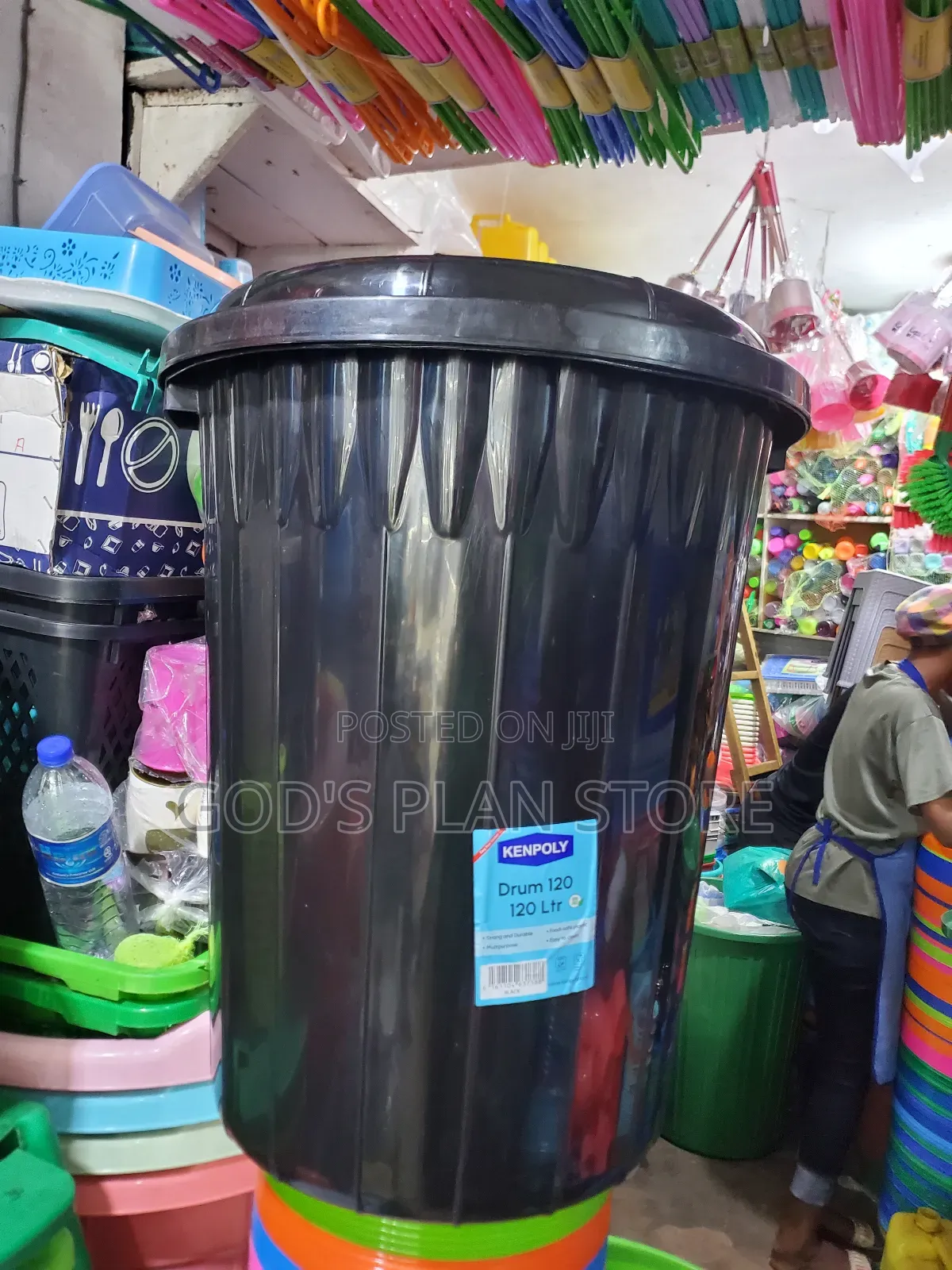 Empty 120litres Plastic Buckets Plastic Buckets 120litres