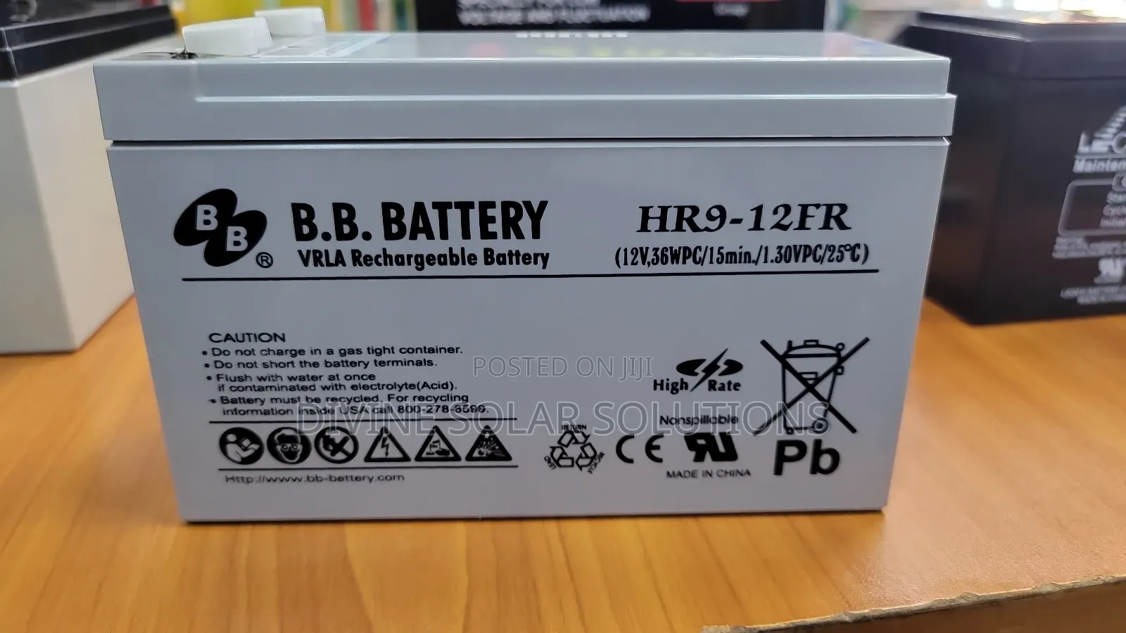 12v 9ah Bb Battery