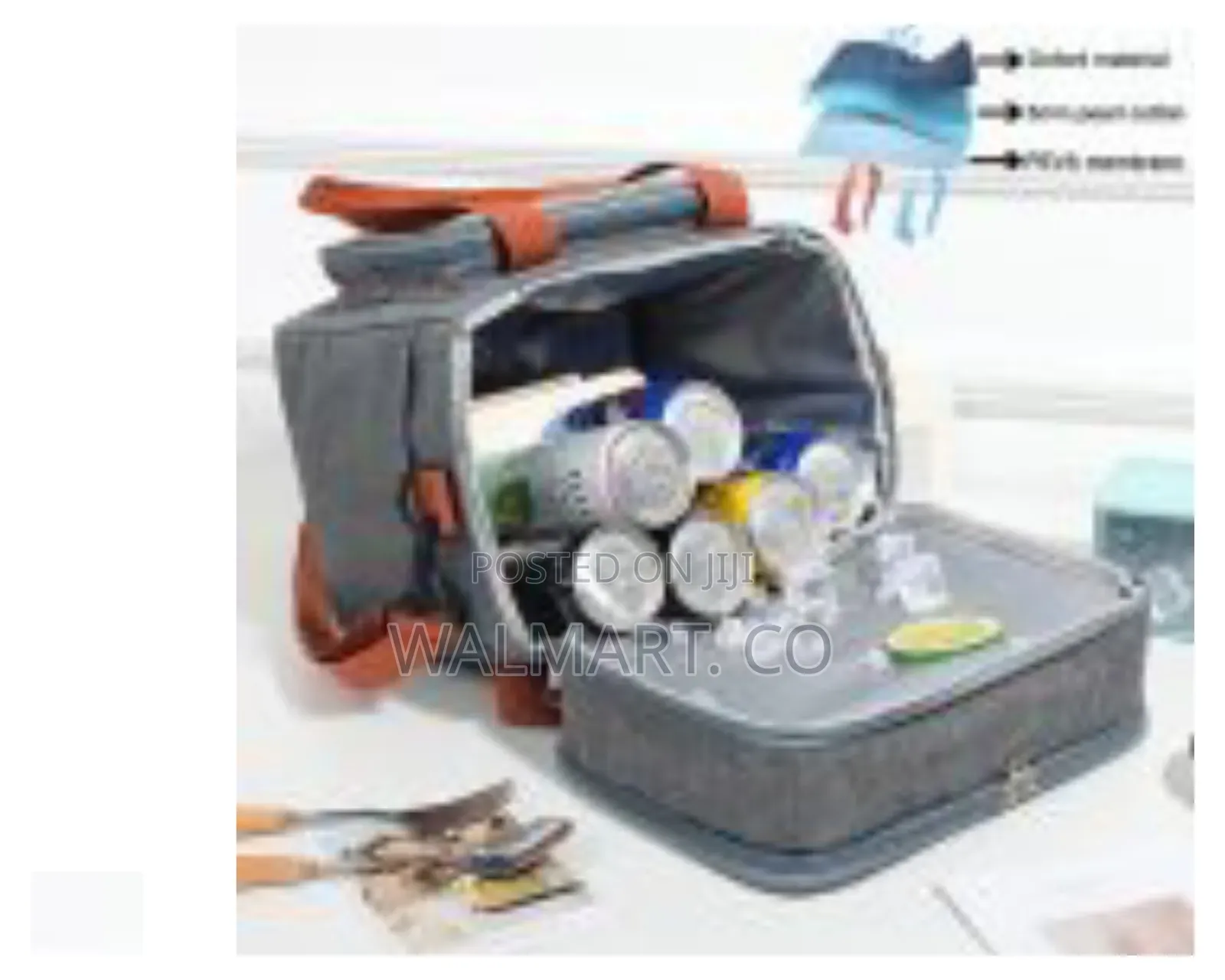 Double Layer Water Proof Thermal Insulated Lunch Bag