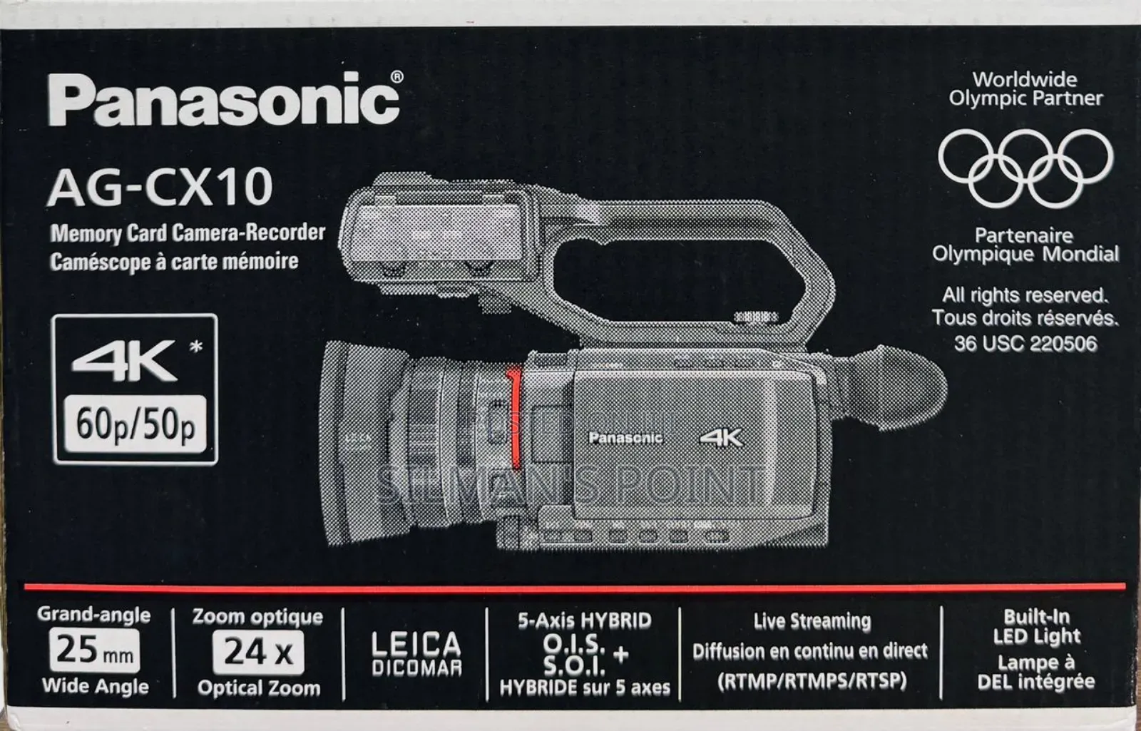 Panasonic Ag-Cx10 Camcorder