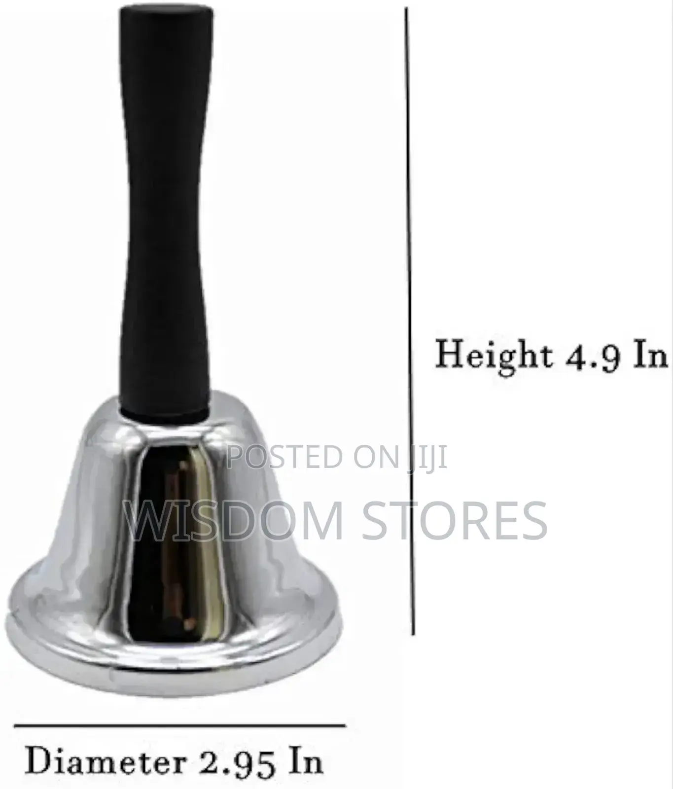 Stainless Steel Hand Bell