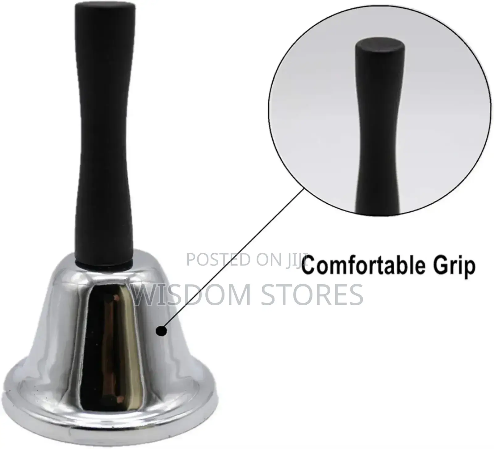 Stainless Steel Hand Bell
