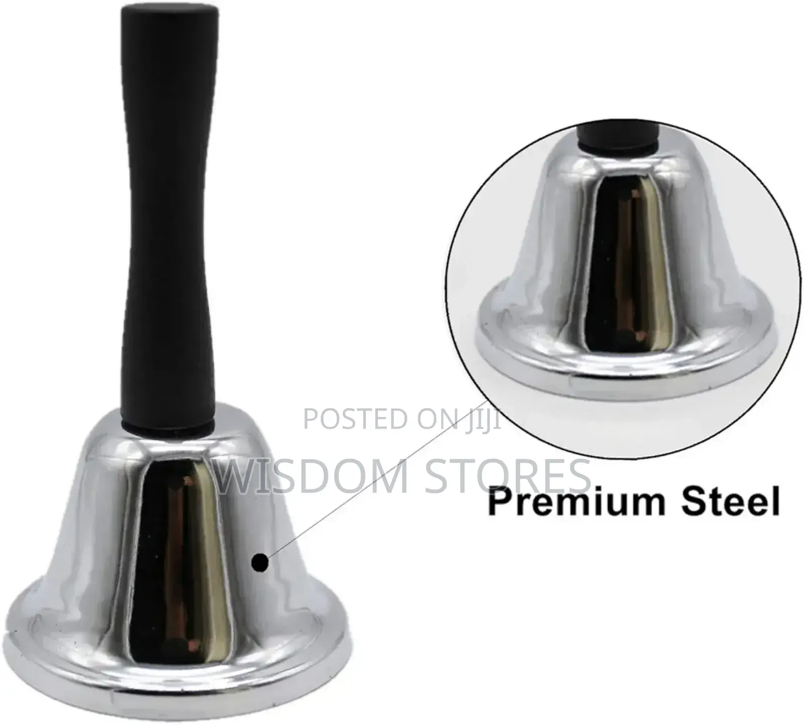 Stainless Steel Hand Bell