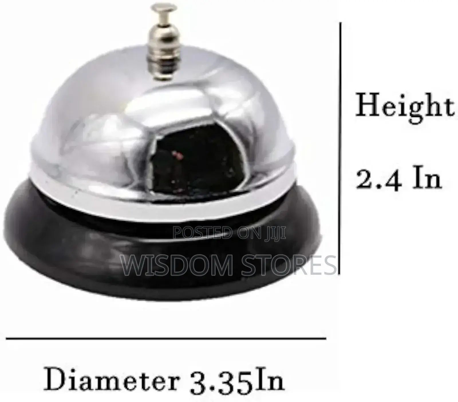 Stainless Steel Hand Bell