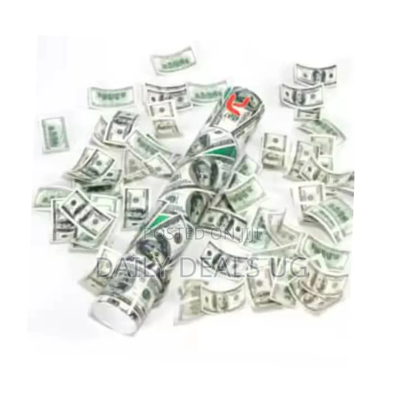 Money-Themed Confetti Cannon
