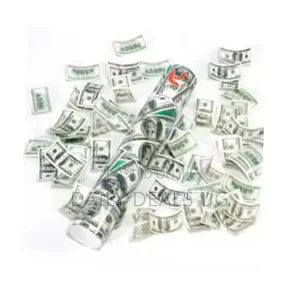 Money-Themed Confetti Cannon