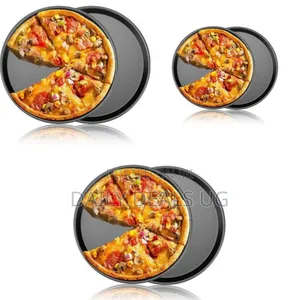 A Set of Non-Stick Round Pizza Pans