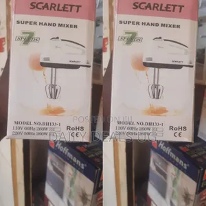 Scarlett Super Hand Mixer (Model No. Dh133-1)