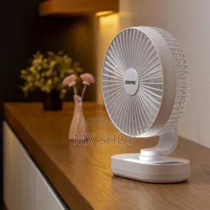 Geepas 8-Inch Rechargeable Table Fan Gf21157