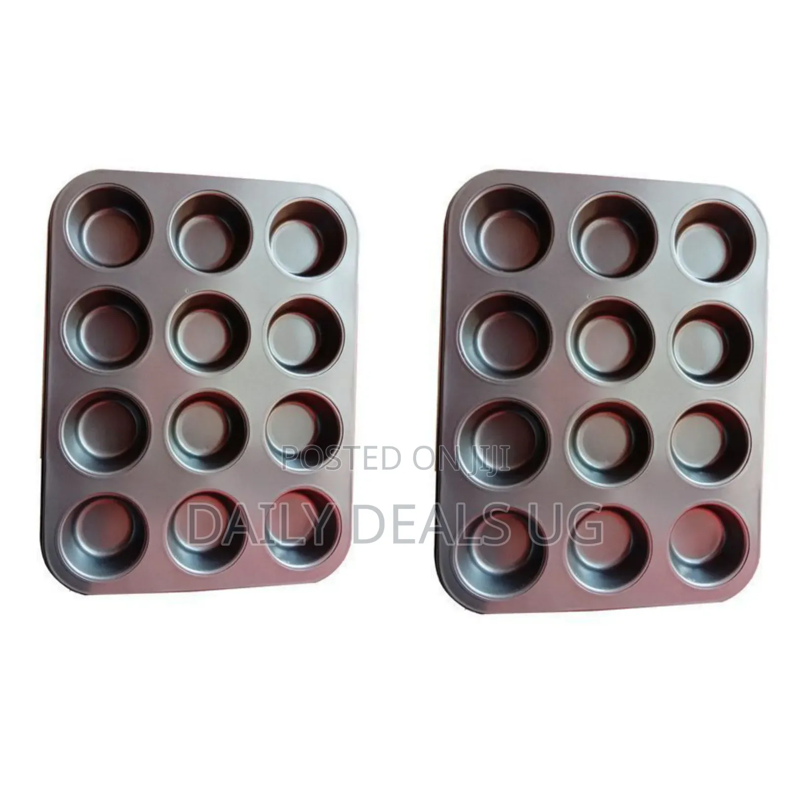 A 12-Cup Non-Stick Muffin and Cupcake Baking Pan