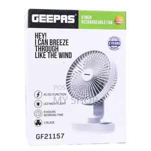 Rechargeable Fan (Table Fan)