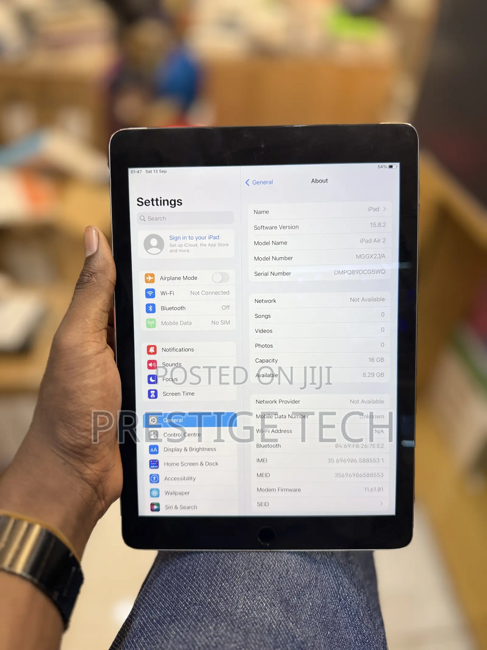 Apple iPad Air 2 16 GB Black