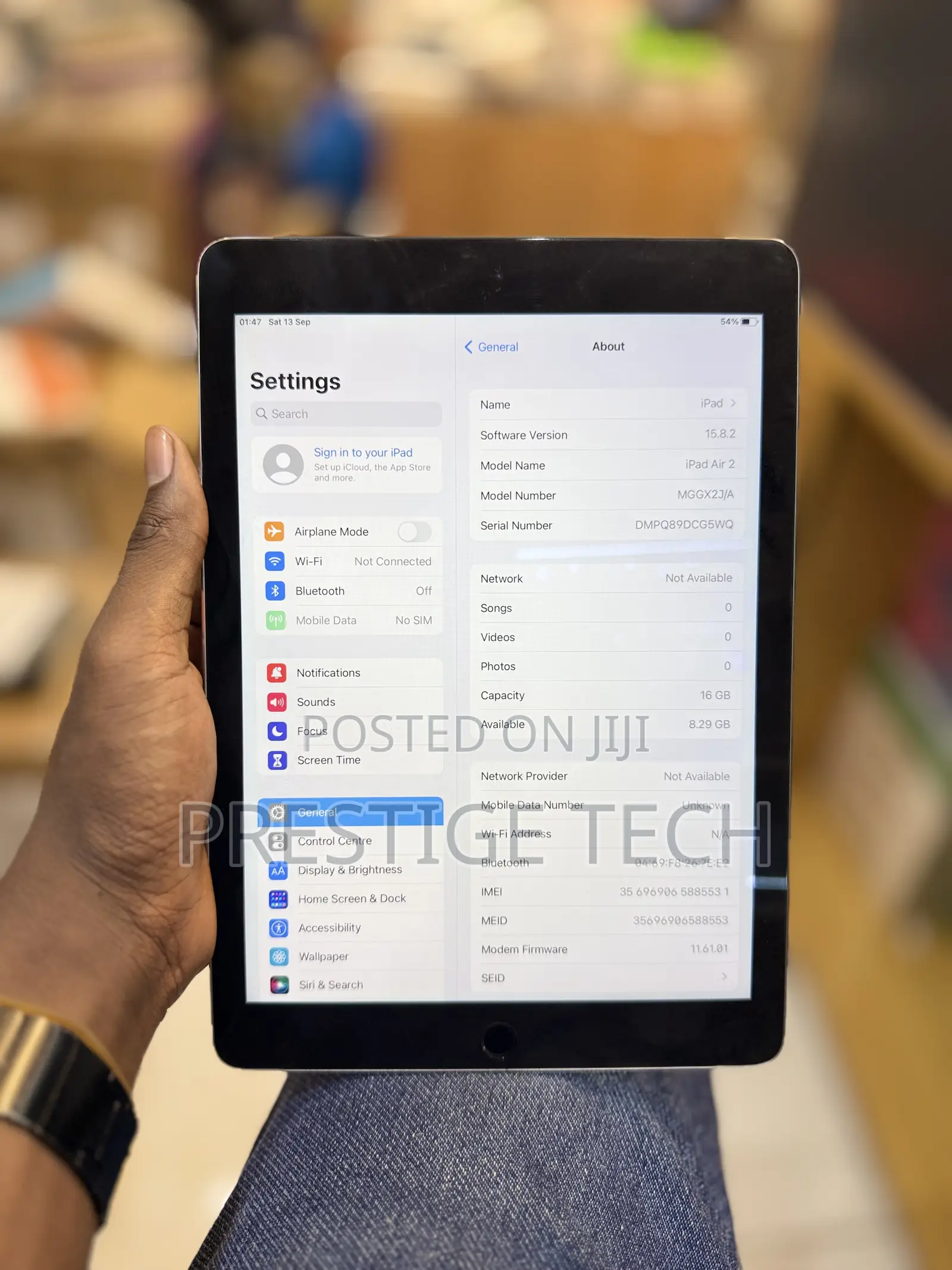 Apple iPad Air 2 16 GB Black