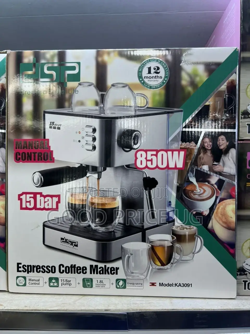 15bar DSP Espresso Coffee Maker