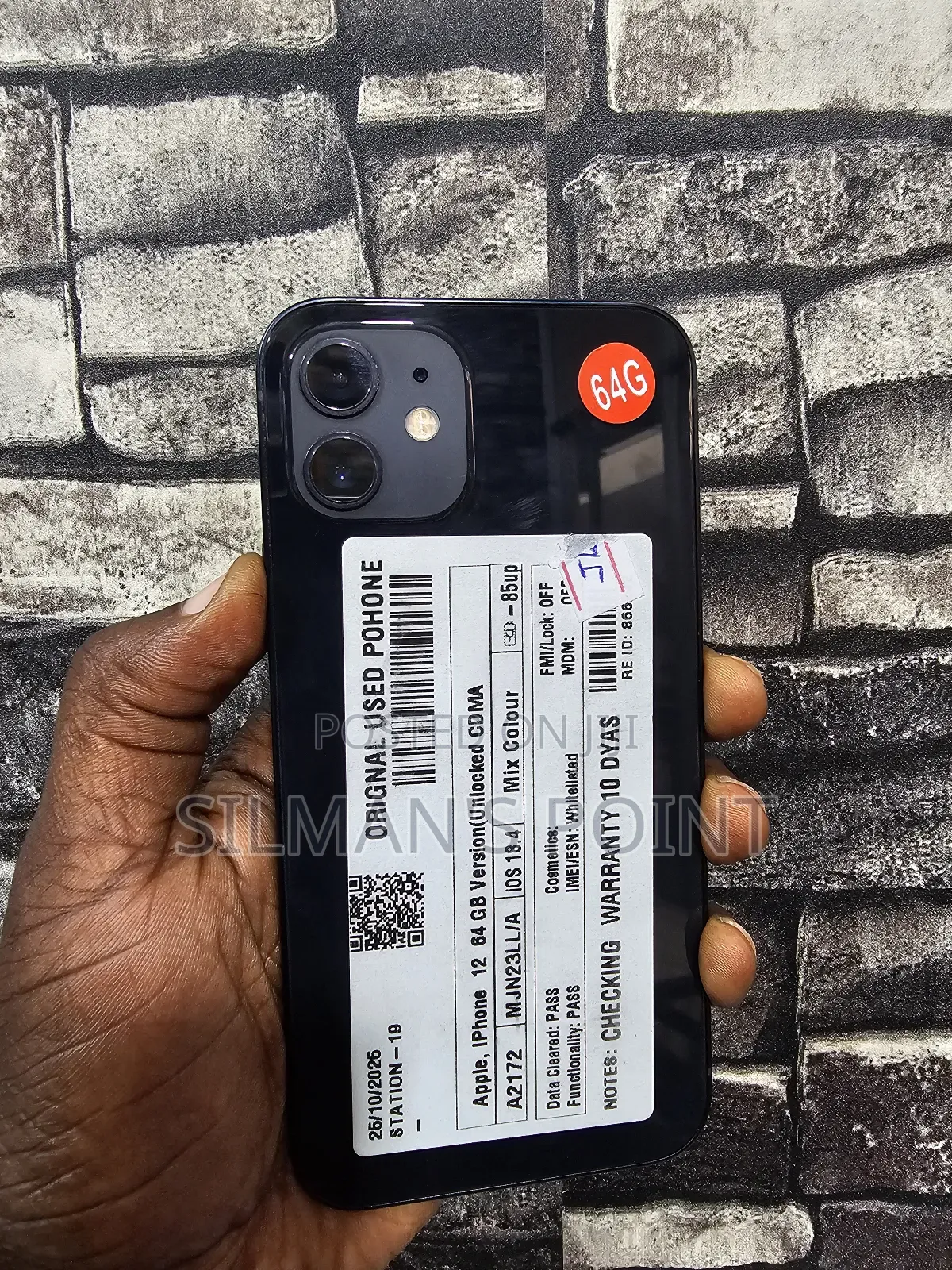 Apple iPhone 12 64 GB Black